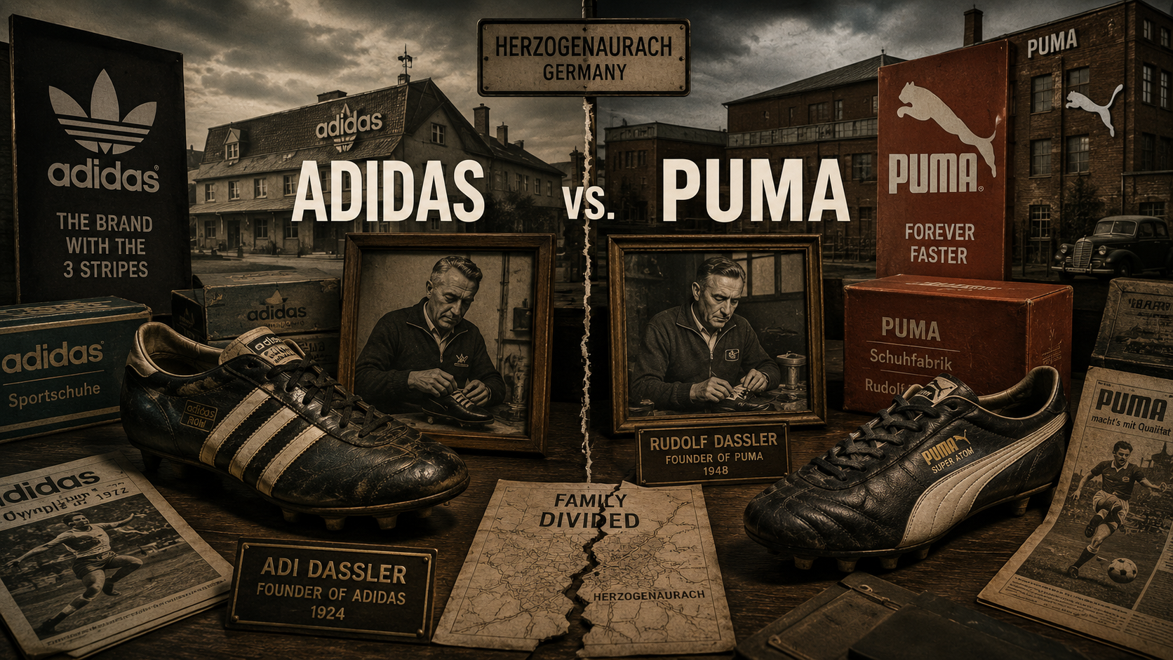 Brothers at War: Adidas vs Puma