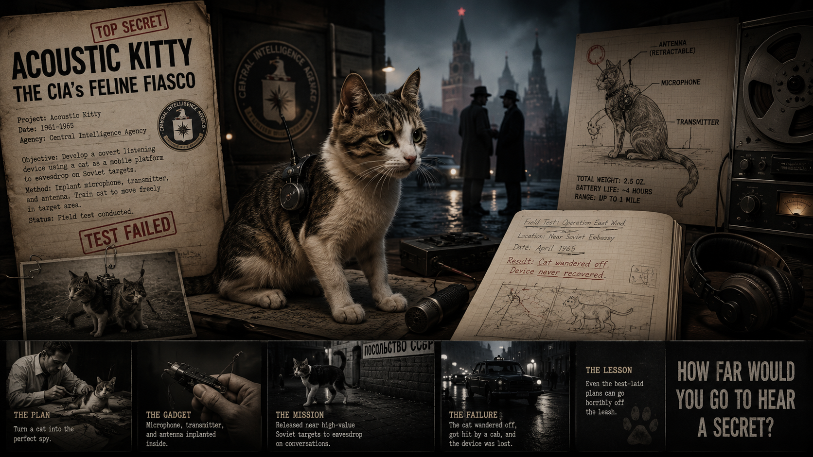 The CIA's Feline Fiasco