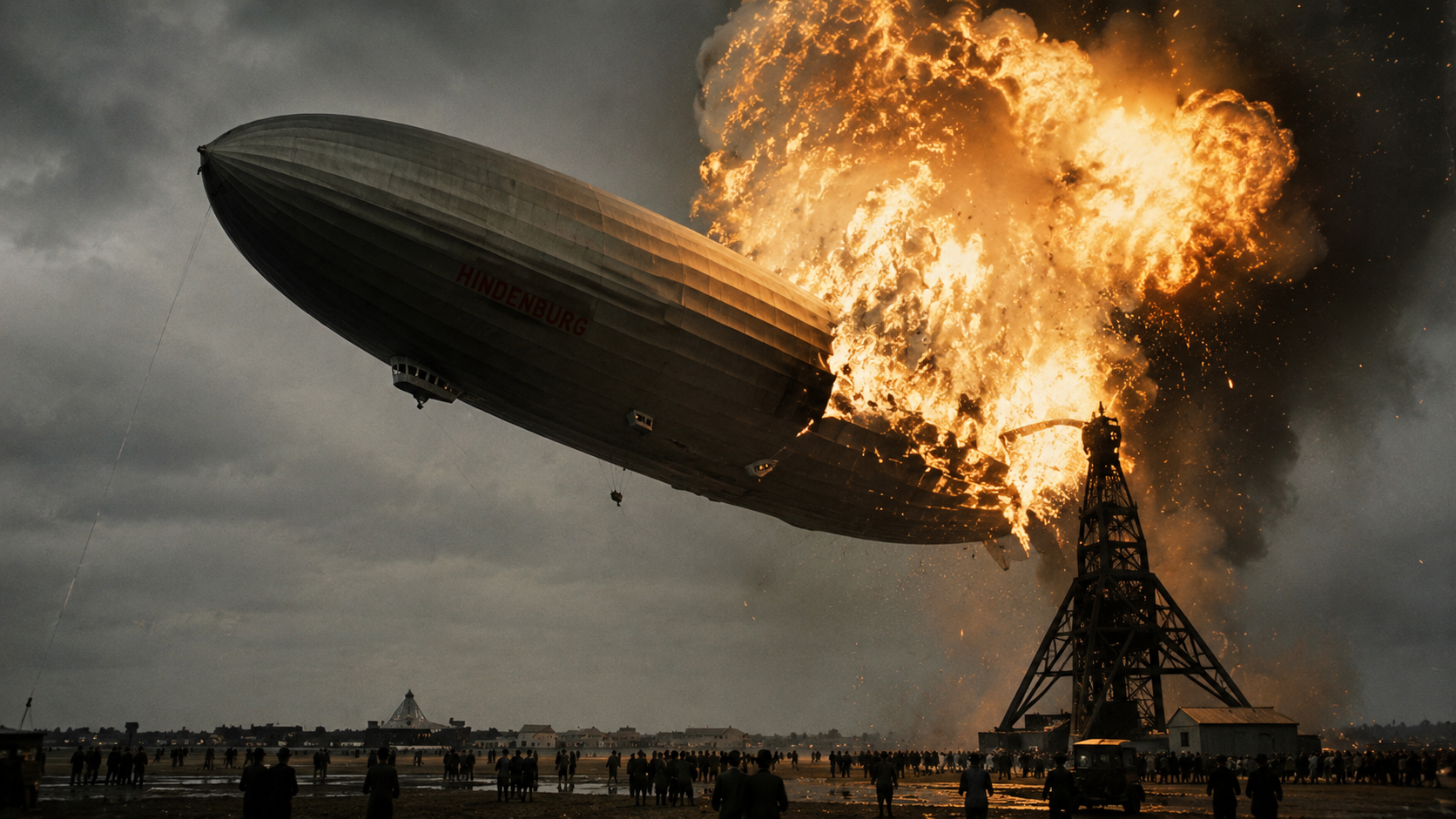 The Hindenburg Disaster: Airship Dreams In Flames