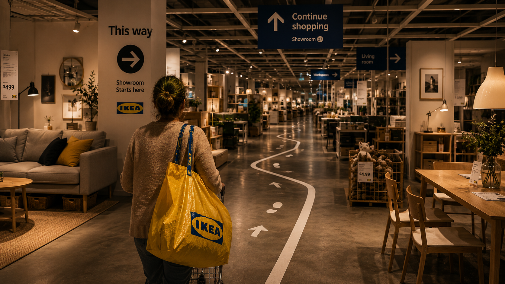 The Invisible Maze of IKEA