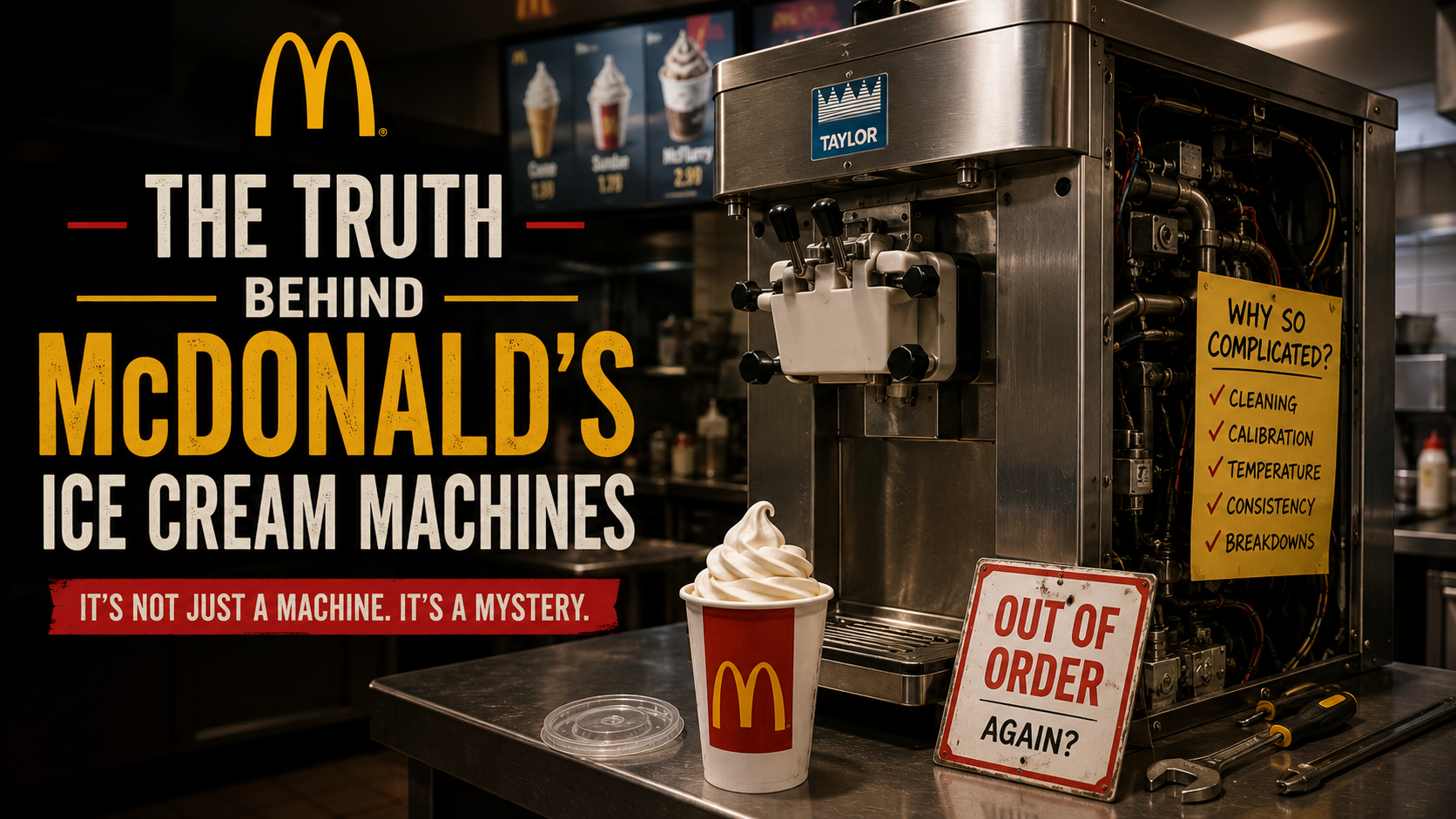McDonald's Ice Cream Machine Cold War