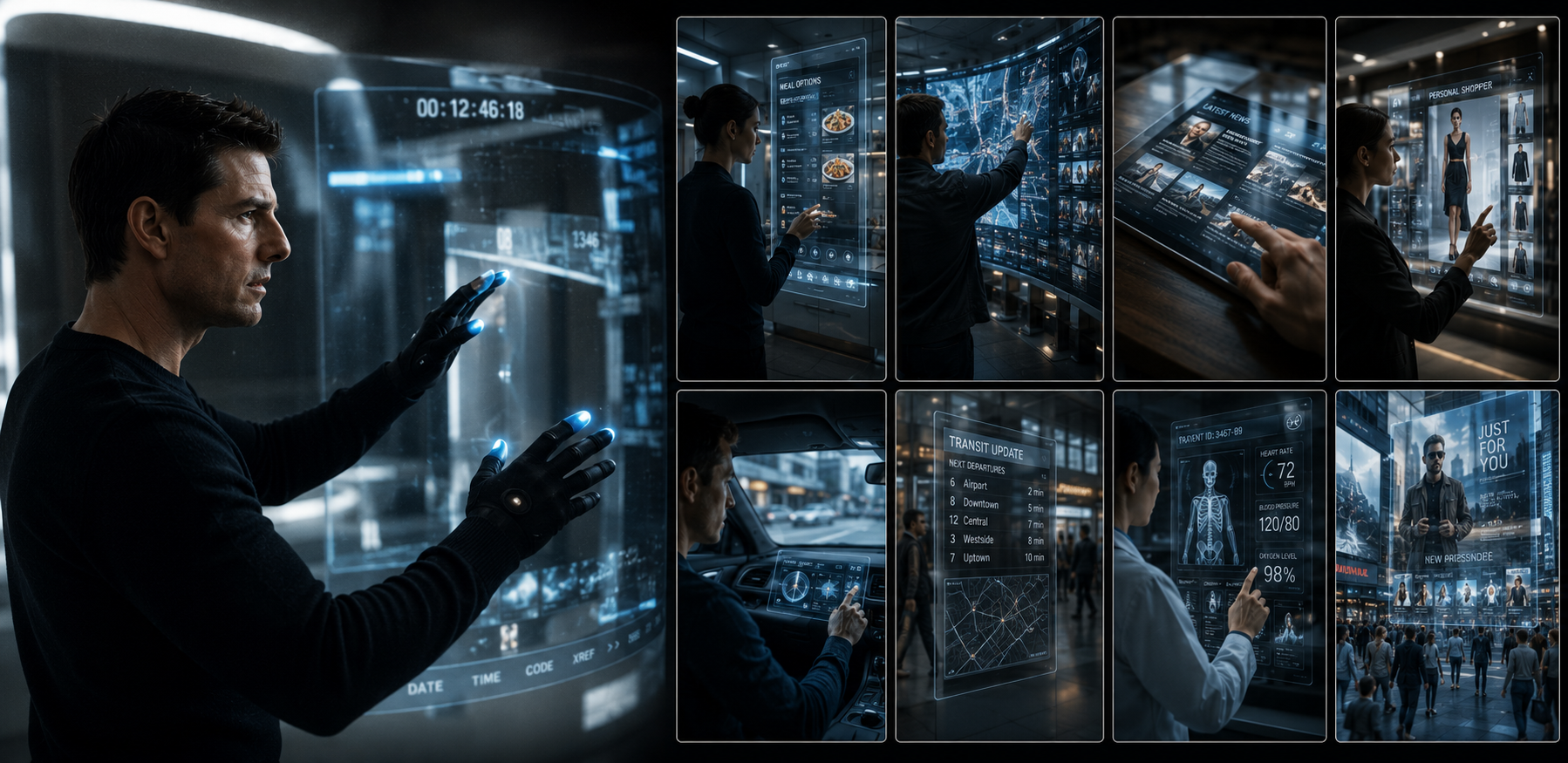 Minority Report's Prescient Touchscreen Reality