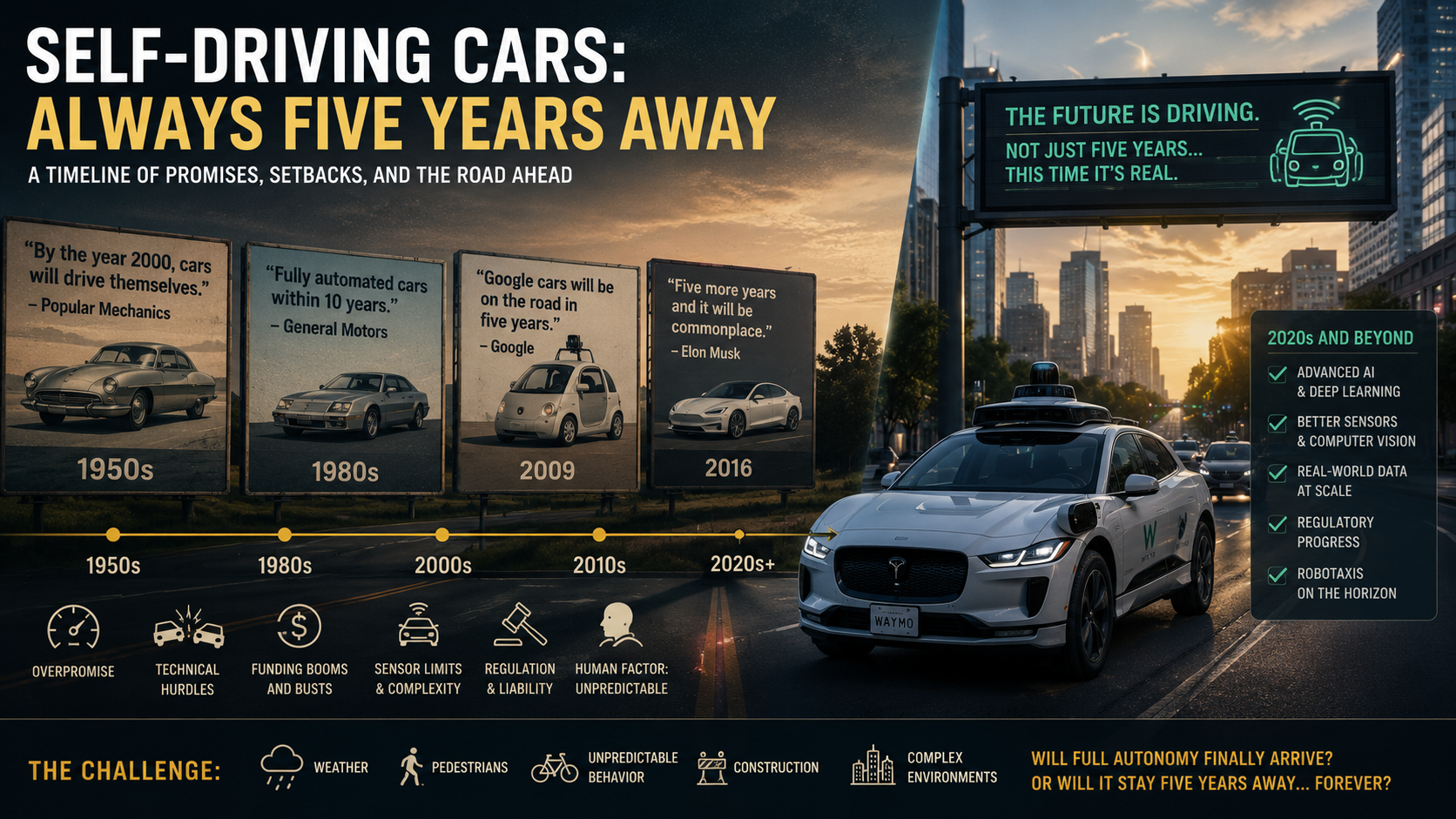 Self-Driving Cars: The Endless Wait