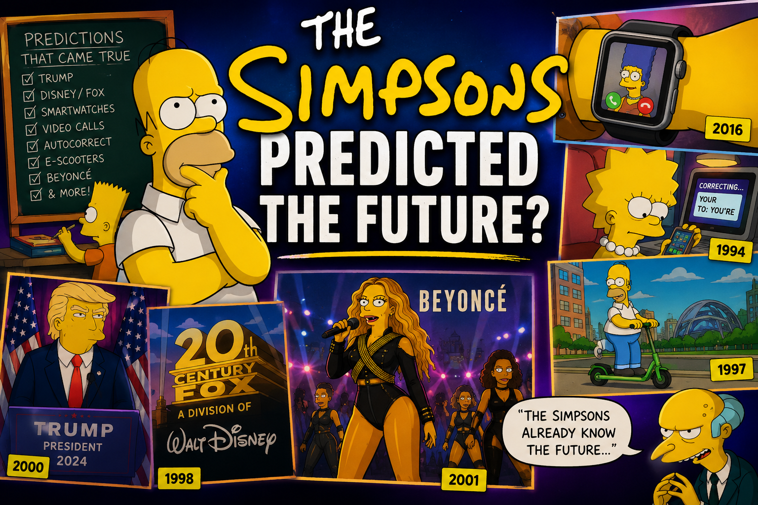 The Simpsons' Future Vision