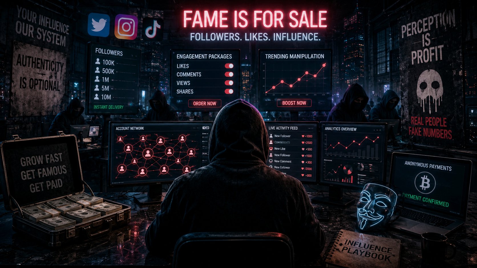 Inside the Social Media Underworld