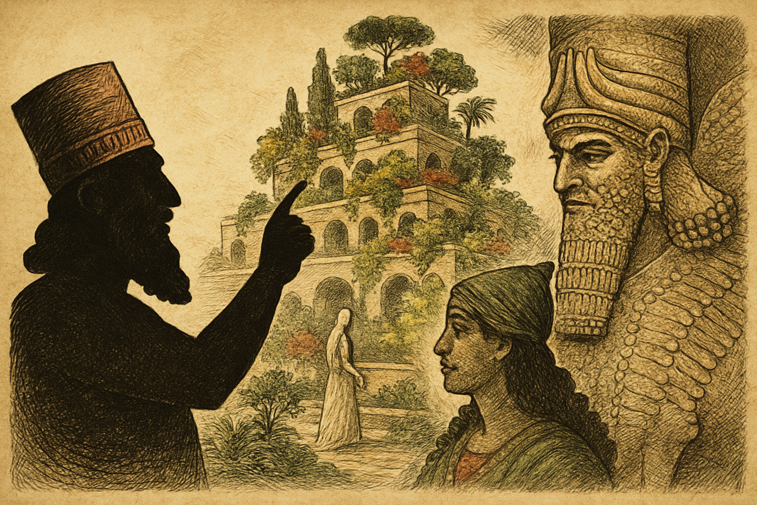 The Illusion of Babylon's Gardens