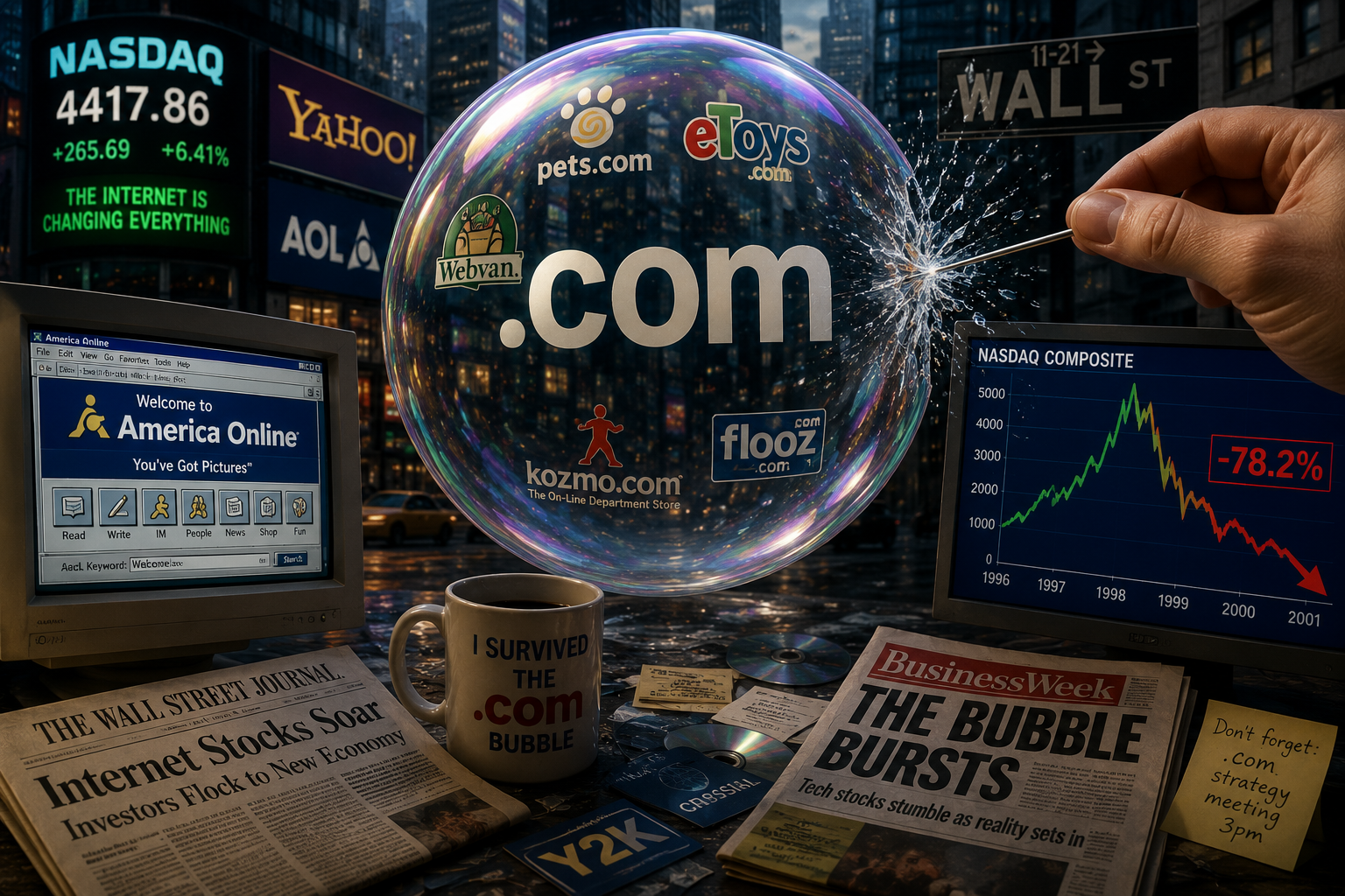 The Bubble That Burst the Internet