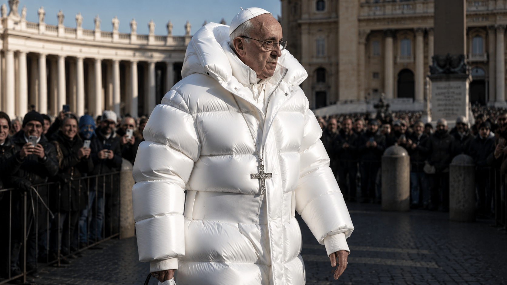 The Pope's Fake Fashion Moment