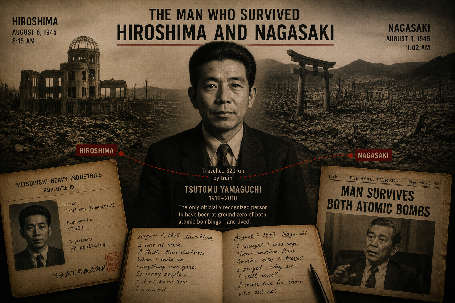 The Unbreakable Survivor: Yamaguchi's Atomic Escape