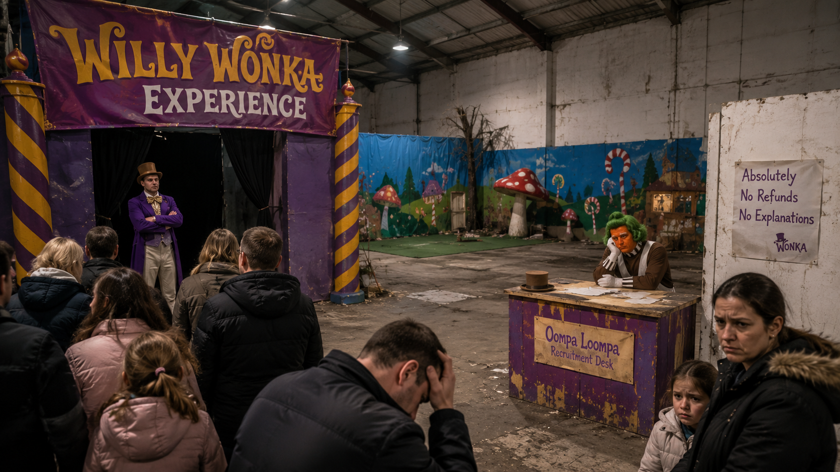 The Willy Wonka Fiasco: Chocolate Dreams Shattered